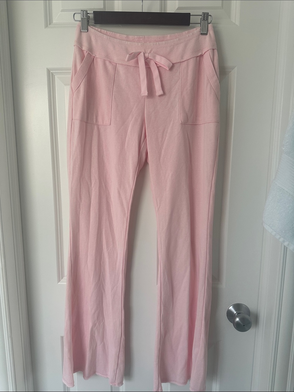 No Boundaries Light Pink Drawstring Lounge Joggers